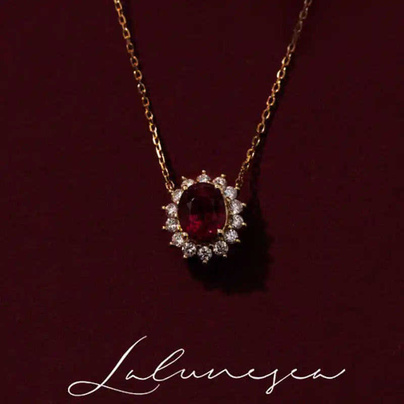 collar-de-plata-de-ley-s925-con-bano-de-oro-de-18k-y-rubi-colgante-vintage-simple-con-personalidad-en-color-rojo-granada-re