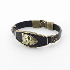 Marvel Avengers Lederarmband, Superhelden -Accessoires, Black Panther, Geschenke 8 Hauptpanther -Armbandverkauf von Black Panther - №3