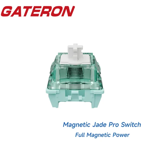 Gateron-interruptor magnético de Jade PRO, reproductor de Mahjong HIFI ajustable de alta precisión, interruptor de teclado mecánico personalizado