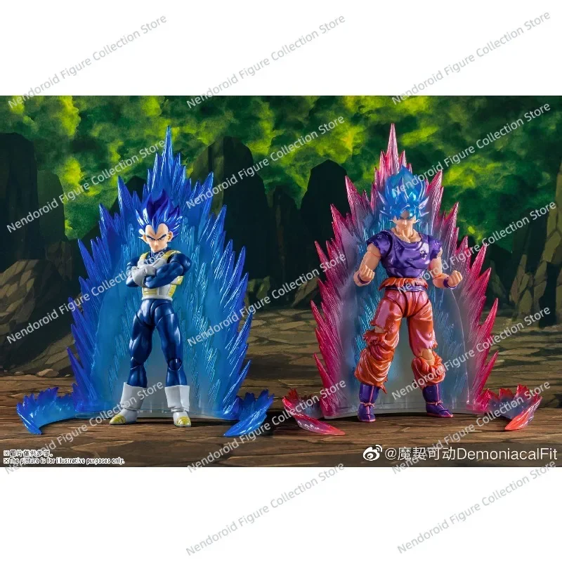 Figurka kolekcjonerska Demoniacal Fit SHF Dragon Ball Shining Soul Goku Deep Blue Vegeta Anime Action Model Zabawka Prezent - Dostępna od ręki