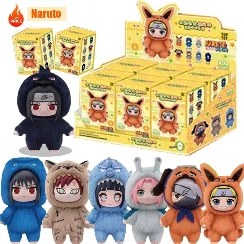

Hot Naruto Blind Box Boat Party Series Handmade Plush Doll Toys Decorations Toy Series KeyChain Christmas Gift Hot birthday gift