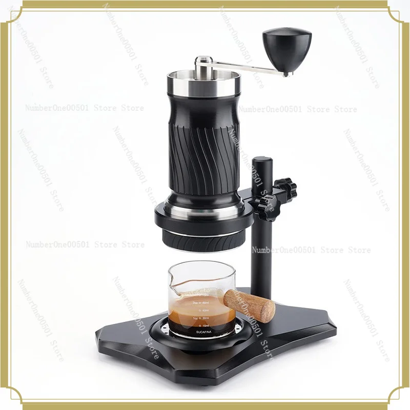 Portable Espresso Machine Mini Hand Crank Italian Home Portable Outdoor Hand Crank Coffee