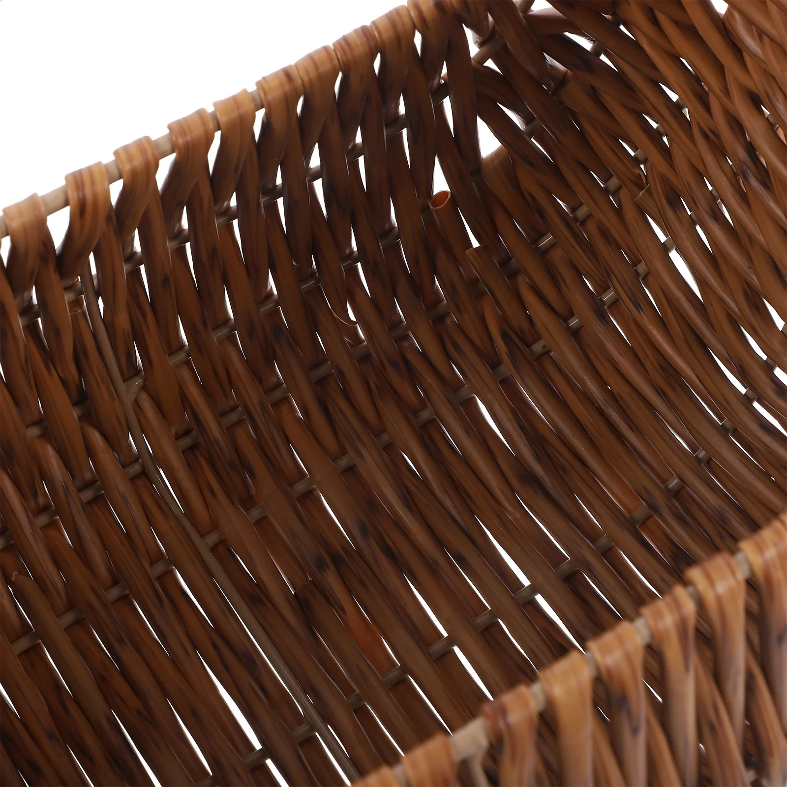 

Handwoven Flower With Handle Woven Storage For Home Decor Wedding Gift Picnic Fruit Basket Decorative Woven Flower Holder