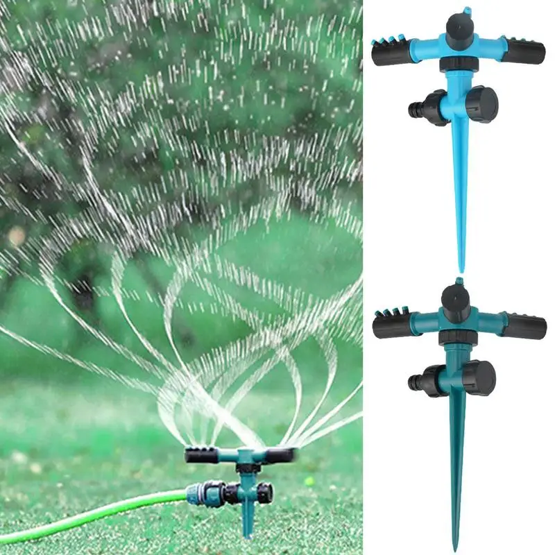 

Automatic 360 Degree Rotation Garden Sprinkler Adjustable Rocker Impact Nozzle for Efficient Lawn Irrigation Lawn Watering Tool