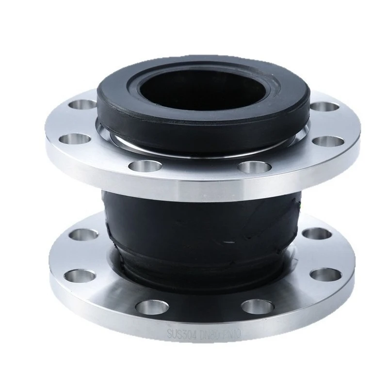 Stainless steel rubber soft joint flexible rubber expansion joint compensator KXT flexible rubber soft connection