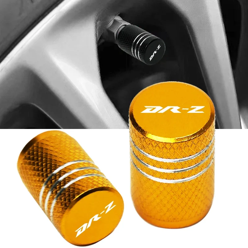 For SUZUKI DRZ 125 250 400E 400 SM 2005-2021 DRZ400SM DR-Z 400 Motorcycle CNC Aluminum Tire Valve Air Port Stem Cover Cap