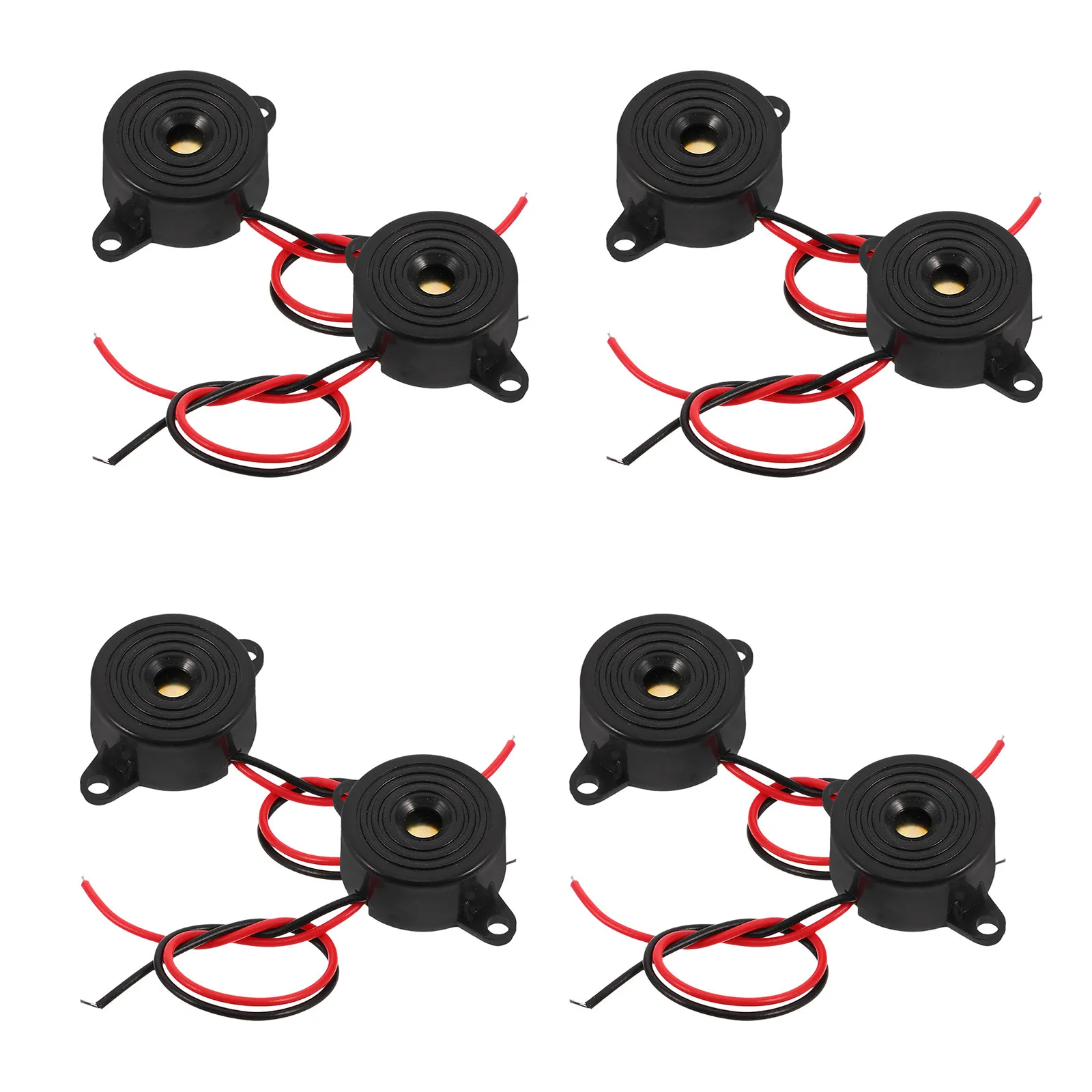 15Pcs Compact Circular Active Buzzer for Alarms High Output Electronic Alarm Device Car Security Physics Experiments Warehouse view 2