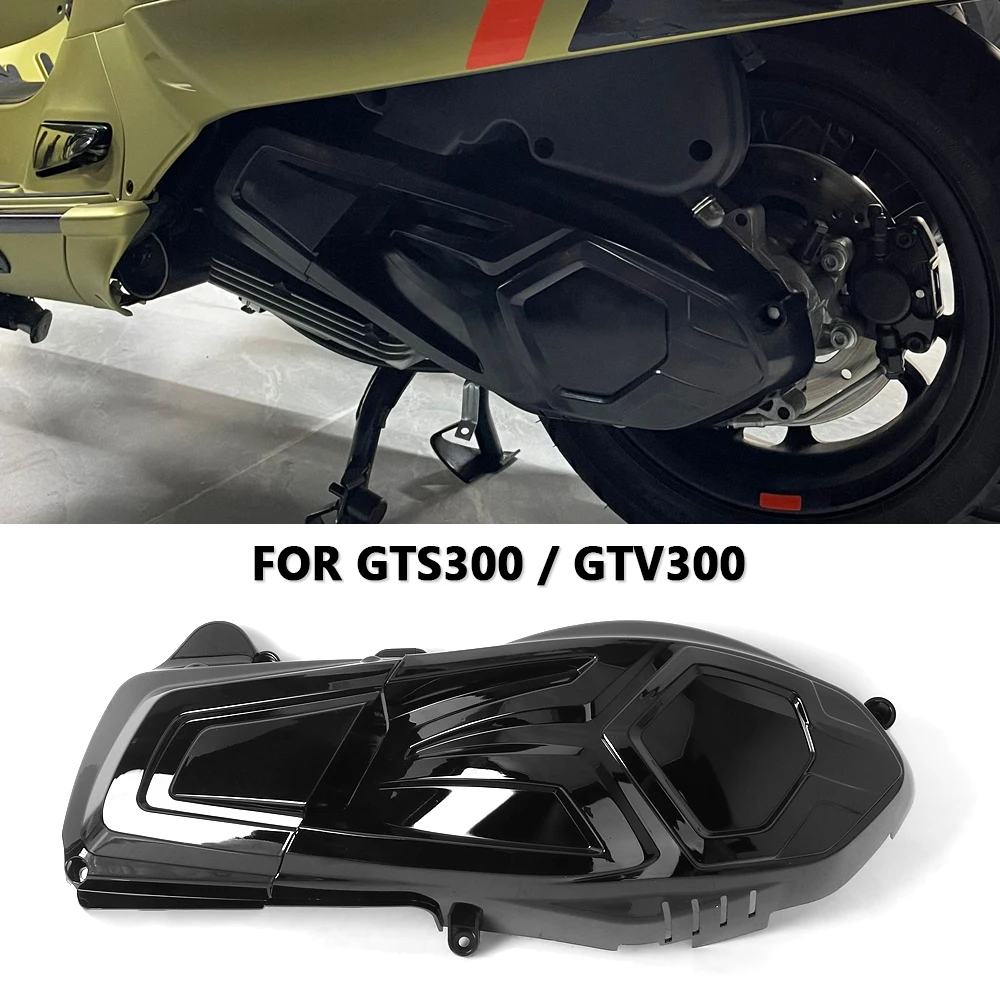 

New For Vespa GTS 300 GTS300 HPE GTV 300 GTV300 Accessories Engine Cover Plastic Heat Shield Insulation Protector