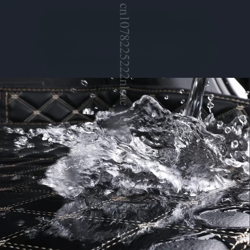 Custom Car Trunk Mat For Mercedes-Benz W213 A B C E Class CLA GLC GLA GLE GLB GLK EQA EQS EQE EQC Accessories Cargo Liner #5