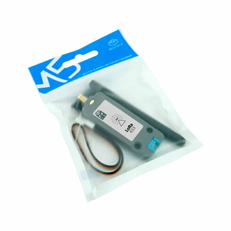 M5Stack Unit LoRa resmi 433MHz dengan antena E220