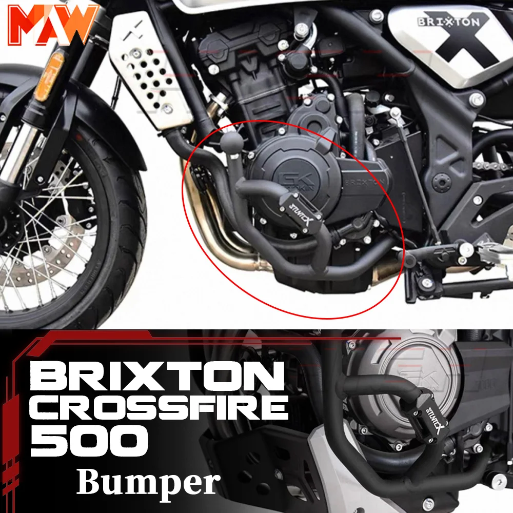 

Brixton Crossfire 500 Bumper GK500 Bumper Guard and Drop Brake