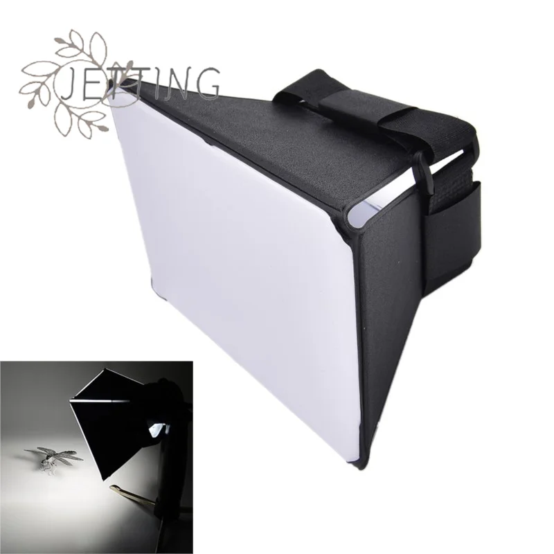 Picture 7: Hot Mini Softbox Diffuser For Flash Speed Light Portable Photography Flash Softbox Diffuser 10x13cm