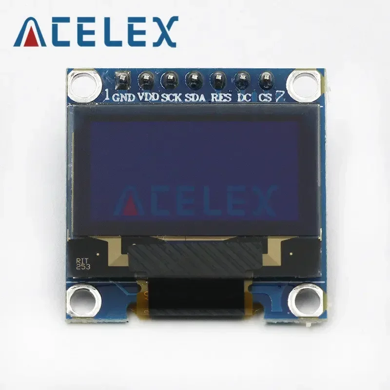 0.96 inch oled IIC Serial White OLED Display Module 128X64 I2C SSD1306 12864 LCD Screen Board GND VDD SCK SDA for Arduino