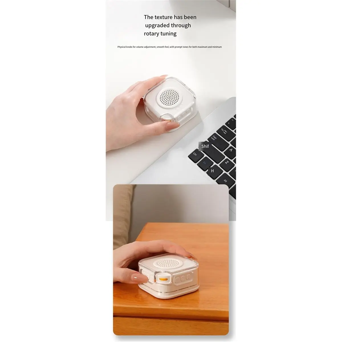 【A26M】 White Noise Sound Machine for Baby & Adults,28 Soothing ,Night Light with 3 Levels,Timer,Auto Noise Detection BT Speaker