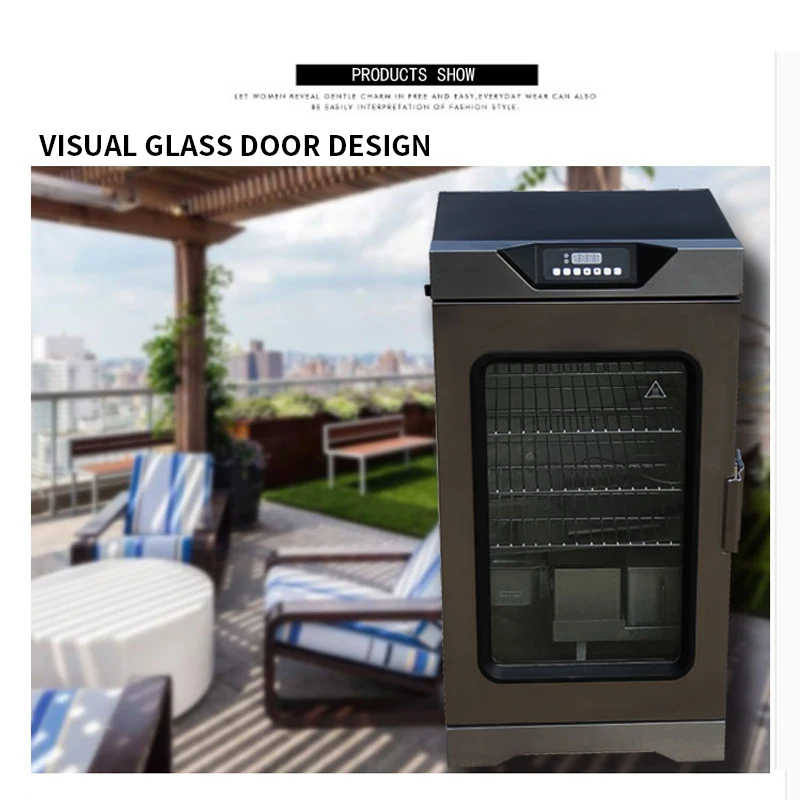 1200 واط الكهربائية المدخنة شواية باربيكيو فناء شواء التجارية فرن كهربائي شواء المنزلية الشواء موقد لحم الخنزير المقدد فرن كهربائي