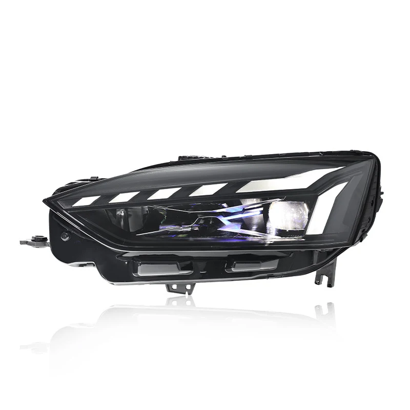 Untuk Audi A5 2021 2022 2023 2024 Rakitan Lampu Depan  lampu jauh LED Matrix Laser Konfigurasi Tinggi Aksesoris Lampu Depan