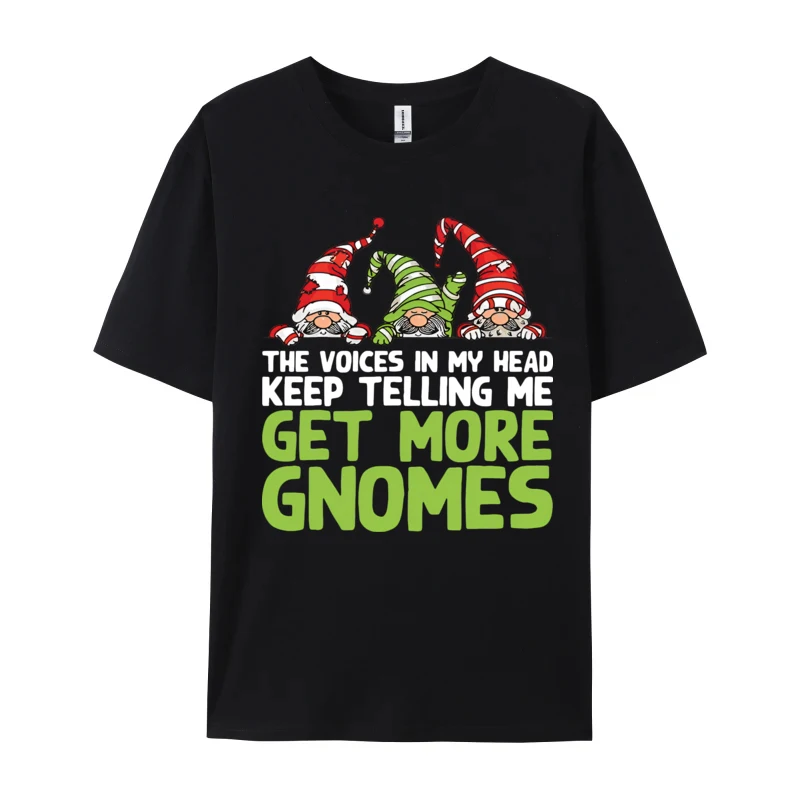 Get More Gnomes Funny Gardening Quote Retro Style T-shirt Premium Cotton Design New Tops Tees Discount Tops & Tees