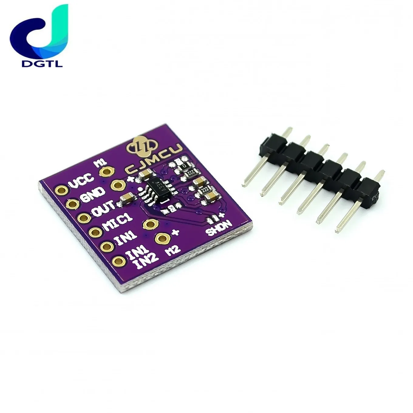 MAX9813H Microphone Module Microphone Amplifier Amplifier Module Double Input Fixed Gain Integrated Bias CJMCU-9813