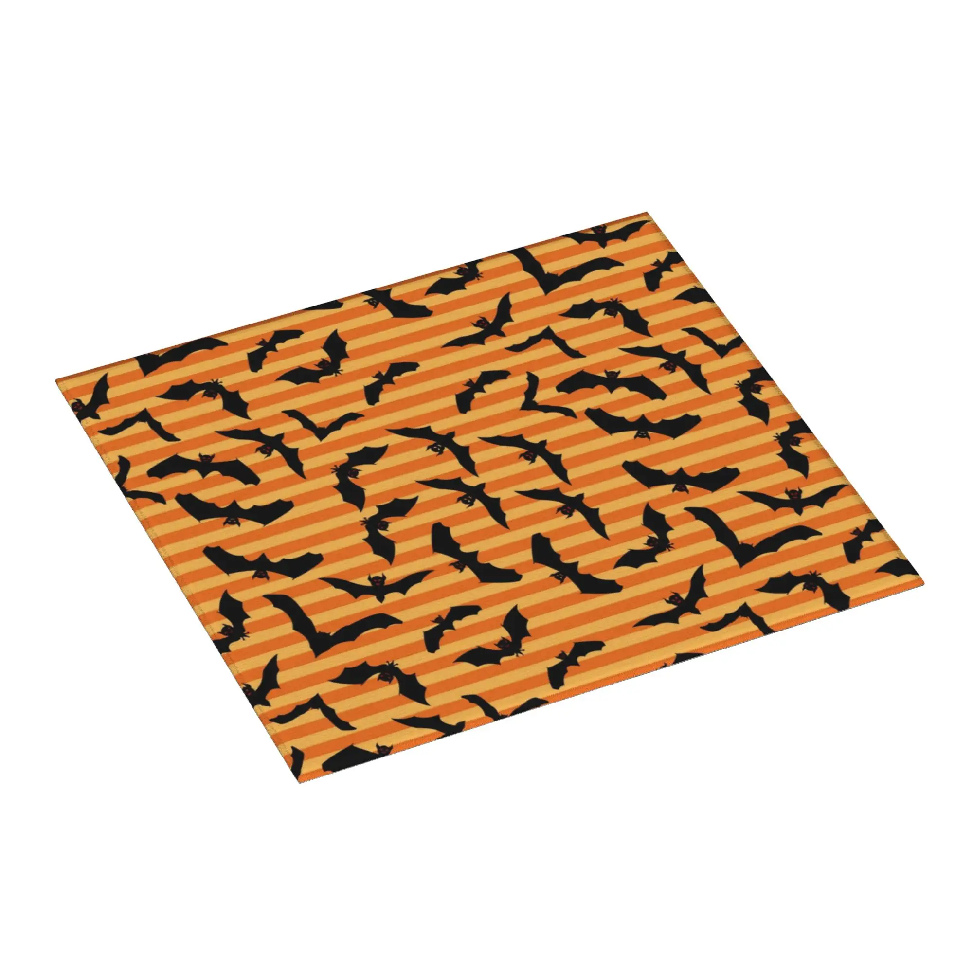 Drying Mat For Kitchen Bats Halloween Goth Occult Witch Water Absorbent Waterproof On Slip Kitchen Counter Protector Mat