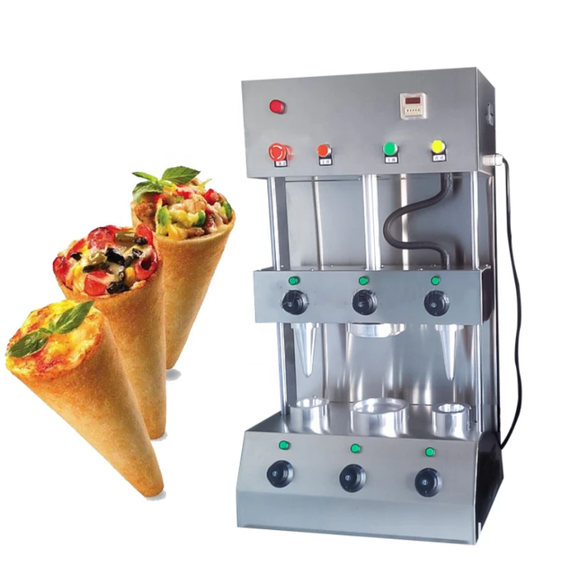 

Dairy Sweet Pizza Cone Maker Ice Cream Cone Making Machine Edible Waffle Cup Maker Snow Cone Machine