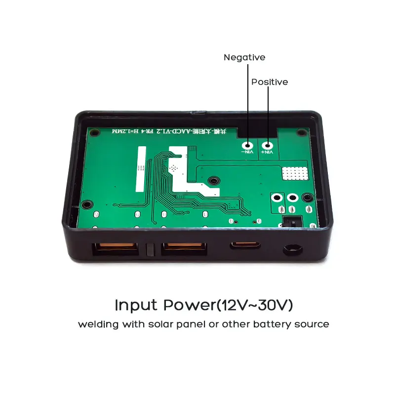 Solar Controller Regulator Voltage Stabilizer Inverter QC 2.0 3.0 Quick Charge Type-C PD DC Output DIY Foldable Solar Charger.