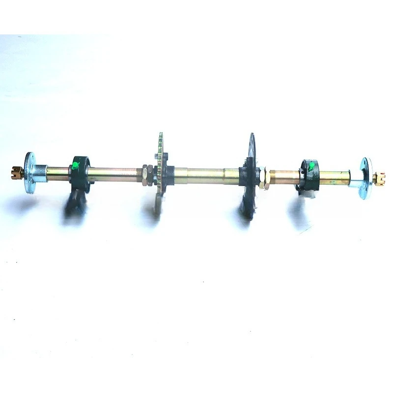 Suitable for four-wheel motorcycle ATV kart modified rear suspension accessories 61-74CM bold rear axle rear axle 5-inch flange