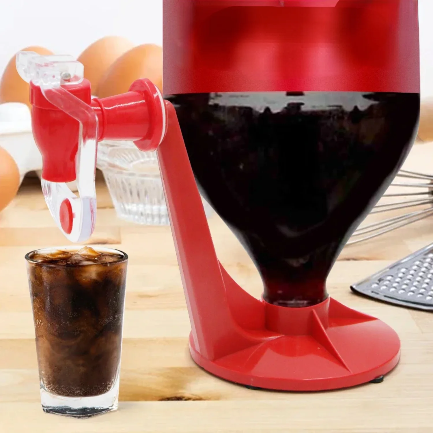 

Soda Beverage Dispenser Bottle Coke Upside Down Drinking Water Dispense Machine Gadget Party Water Pitcher