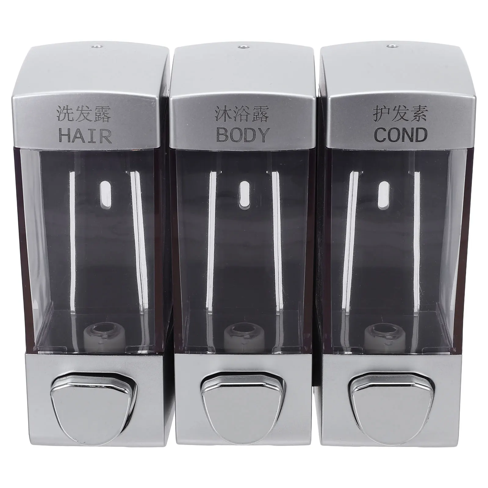 

Wall Mounted Soap Dispenser Pump For Shower Gel Shampoo Lotion Refillable Waterproof Liquid Soap Dispenser Bathroom