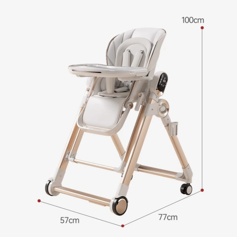 كرسي أكل الطفل كرسي مرتفع لتغذية الطفل كراسي طاولة طعام متأرجحة كهربائية كراسي تناول الطعام كرسي هزاز كهربائي