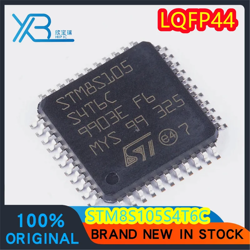 (2/40 pieces) STM8S105S4T6C 8-bit Microcontroller 16MHz 8KB Flash 1KB RAM SO-20 - Original IC, Bulk Orders for Discount,