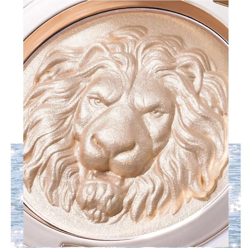 Highlighter Bronzer Powder Highlighting & Contour Palette Shade Face Pearlescent Lion Ginger Highlights Powder Private Label