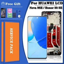 Tested For Huawei Nova 9 SE 9SE 5G JLN-LX LX3 LCD Display Screen Touch Panel Digitizer For Honor 50 SE 50SE JLH-AN0 LCD