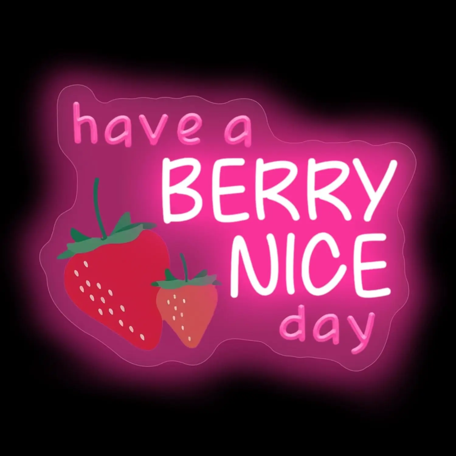 

Неоновая вывеска «Have A Berry Nice Day» с USB-подсветкой LED для баров, кафе, ресторанов, декора спальни, персонализированный подарок, рекламная вывеска для бизнеса
