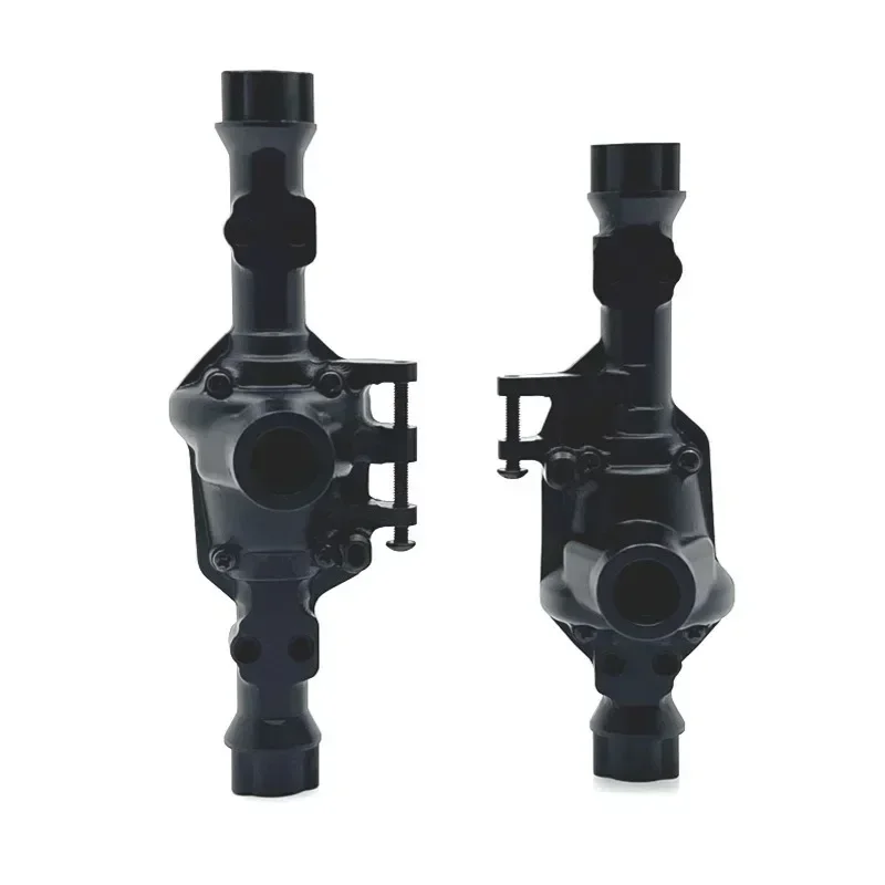 Conchas de eje trasero delantero para WLtoys 1/10 104006 104010 104020 104026 piezas de mejora de Metal modelo Rc coche trepador camión Buggy