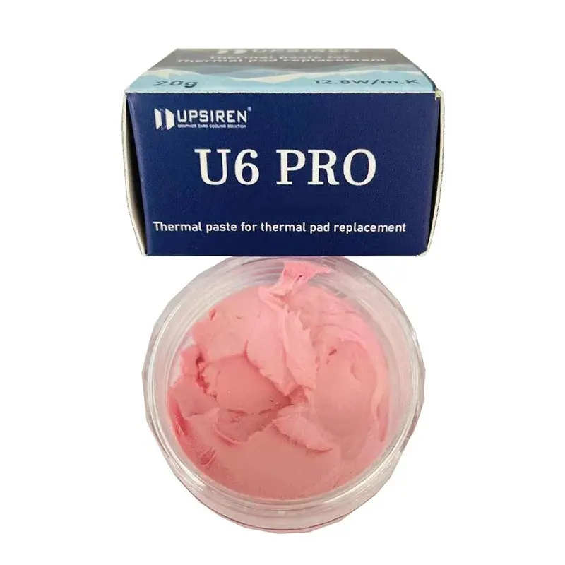 UPSIREN mastic thermique U6 PRO pour processeur VGA GPU IC refroidissement rapide tampon thermique remplacement mastic de blocage thermique haute Performance