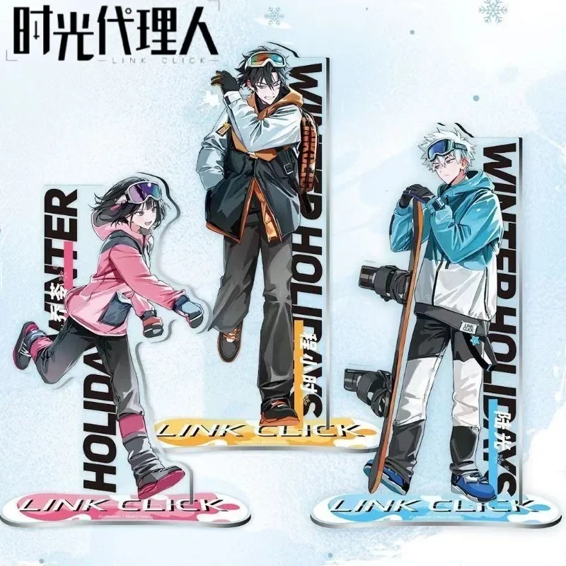 Anime Link Click Jo Lucas Charles Winter Ski Collection Decorative Ornaments Periphery New Fashion Personality Acrylic Stand
