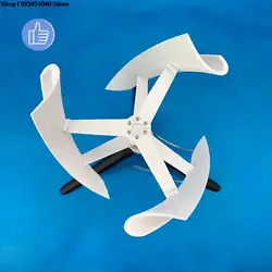 3 leaves Micro Wind Power Generator Vertical Axis Brushless DC Generator Alternative Energy Generators 1-25W 1-15V