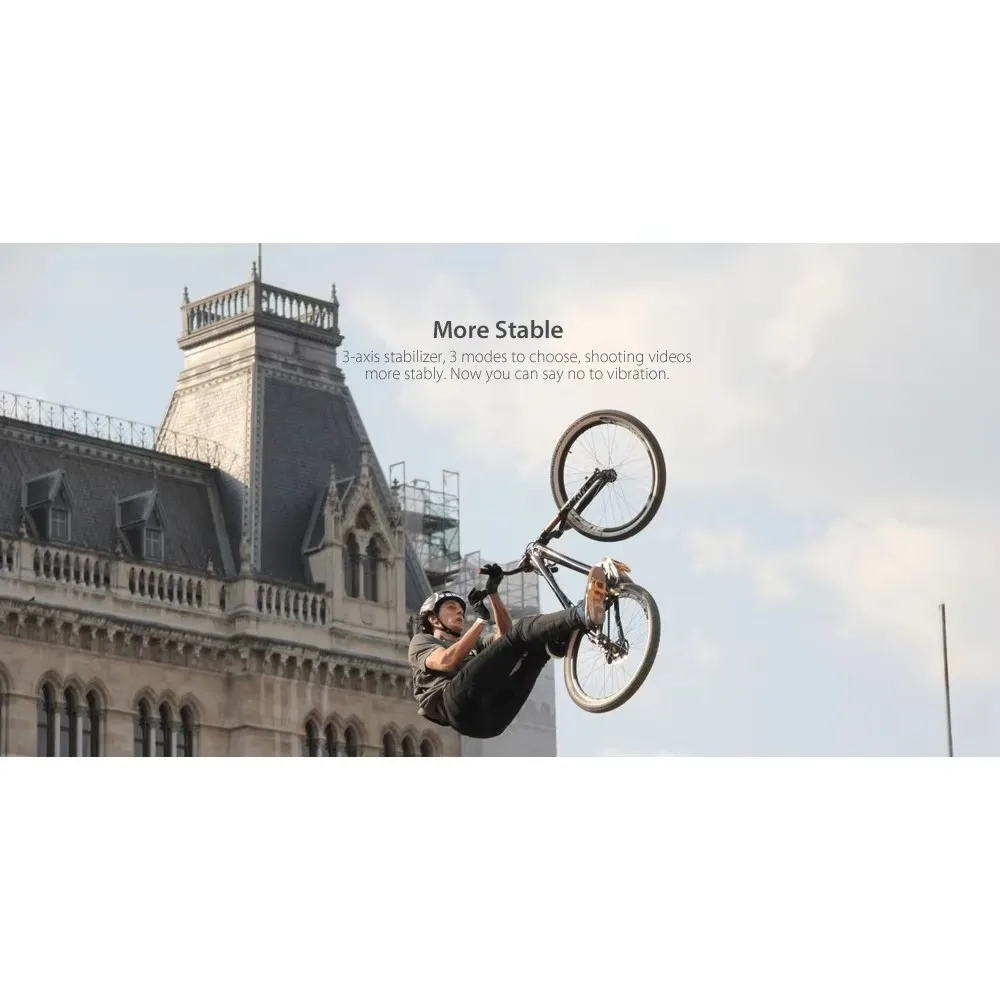 Yi Handheld Gimbal - Action Sport Camera Stabilizer Yi 4K 4K Selfie Stick Action Bluetooth Monopod Extendable