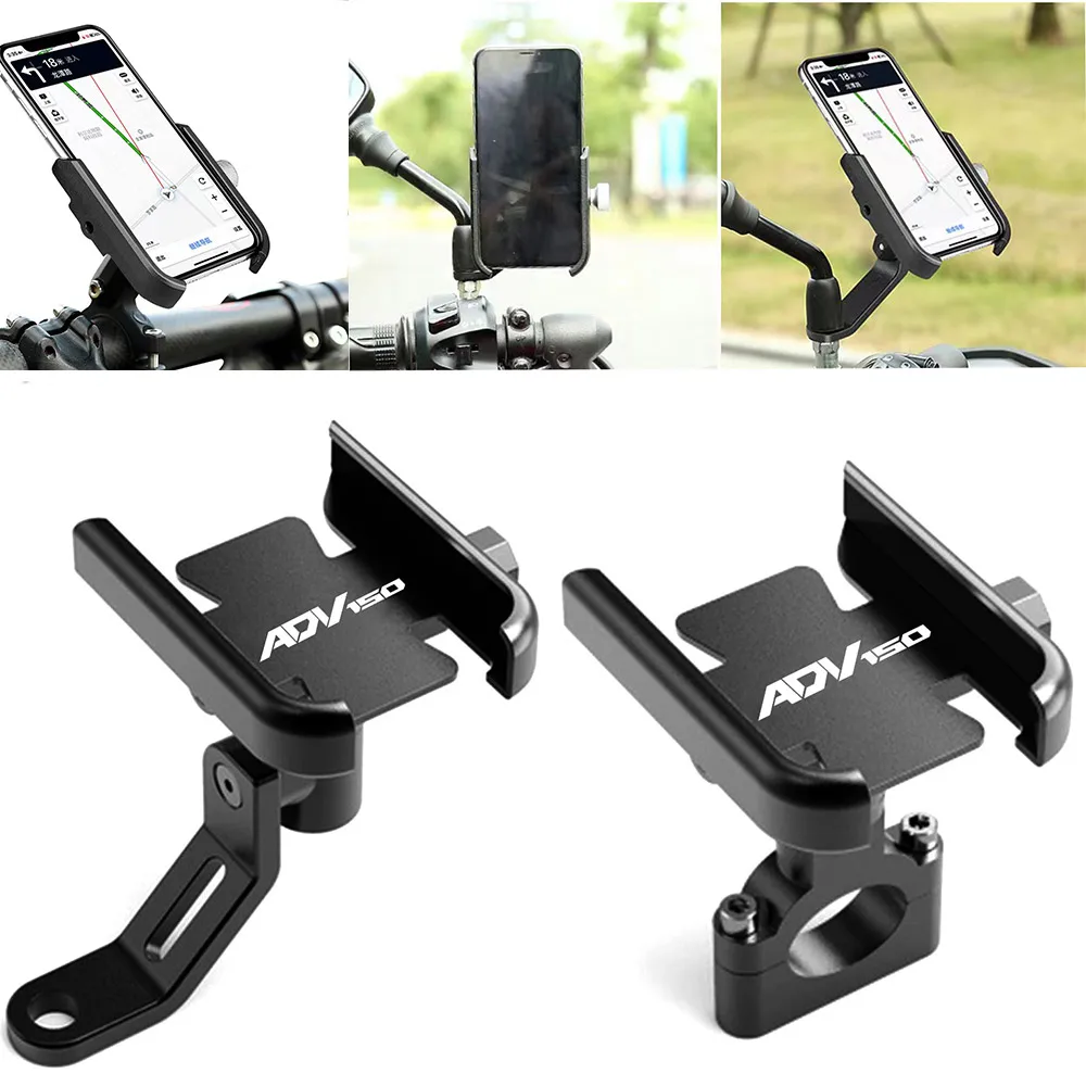 

Motorcycle Accessories handlebar Mobile Phone Holder GPS stand bracket For HONDA ADV150 ADV 150 2019 2020