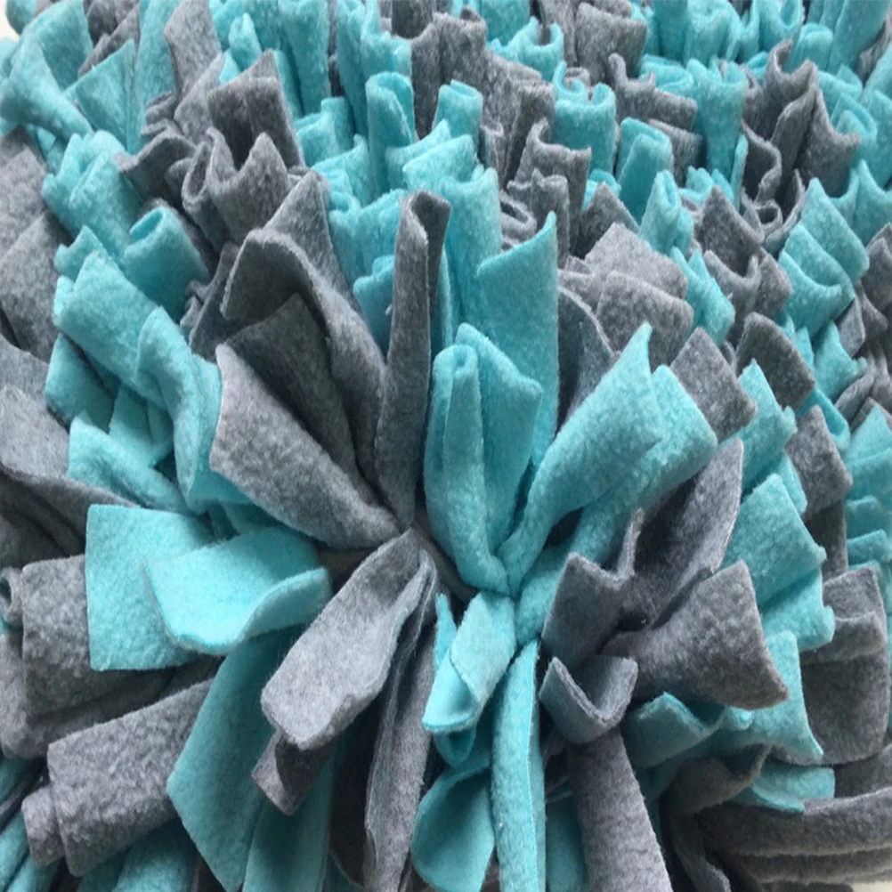 

Feed Training Mat Pad For Dogs 52X40Cm Blue Pet Sniffing Training Mat Food Feeder Slow Feeding Dog Pet Supplies