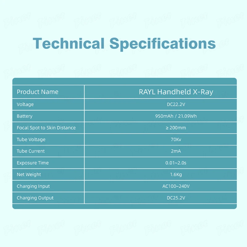Sensor Enhanced Portable Dental Xray Machine Digital Medical Handheld Veterinary 3D Scanning Xray Equipment