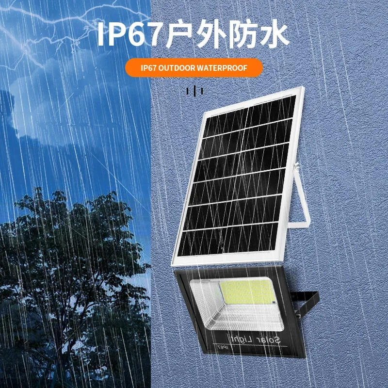 54LED 102LED 170LED 250LED Solar Flood Light Outdoor IP67 Waterproof Reflector Solar Solar Powered Spotlight with Remote Control