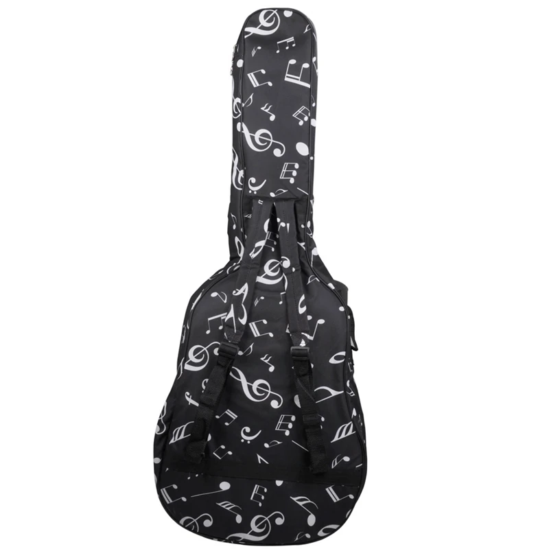 Acoustic Guitar Case,Guitar Case For 39/40/41Inch Acoustic Guitar Backpack With Double Straps Reinforced Handles