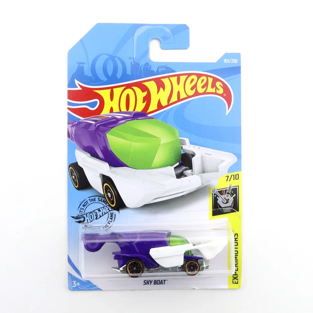 2019-165 SKY BOAT Original Hot Wheels Mini Alloy Coupe 1/64 Metal Diecast Model Car Kids Toys Gift