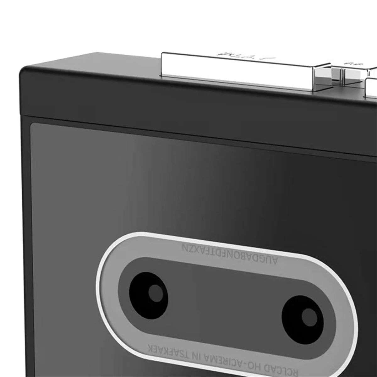 SMIEA Reprodutor de cassetes de som estéreo completo U Disk DC 5V 128KPS USB2.0 Leitor de fita de som binaural para aprendizagem de idiomas musicais em casa