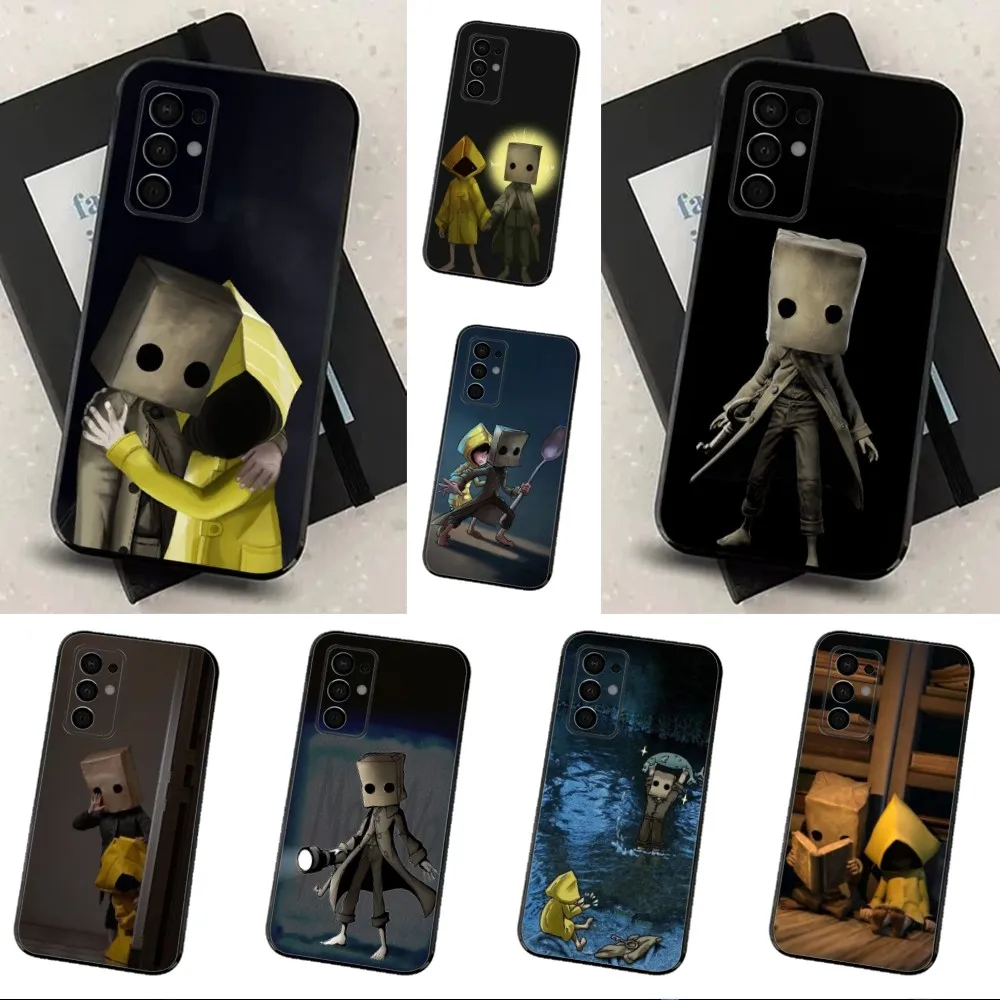 

Game L-Little N-Nightmar-ES Phone Case For Samsung Galaxy A91,A80,A73,A72 ,A71,A53A52,A32 ,A31A22,A21s,A20,Black Cover