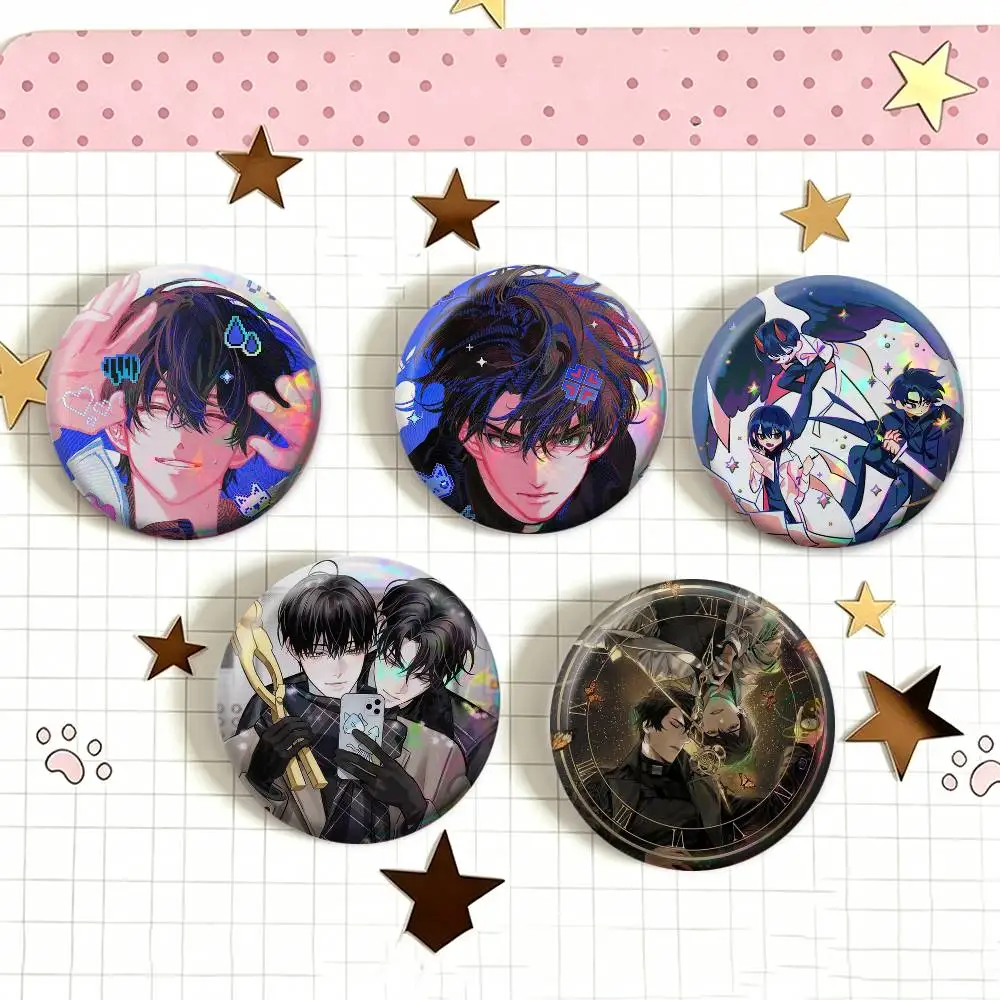 ORV D-Dokja J-Joonghyuk Joongdok   Laser Badge Applicable For Backpack Clothes Hats Decor Creative Accessories