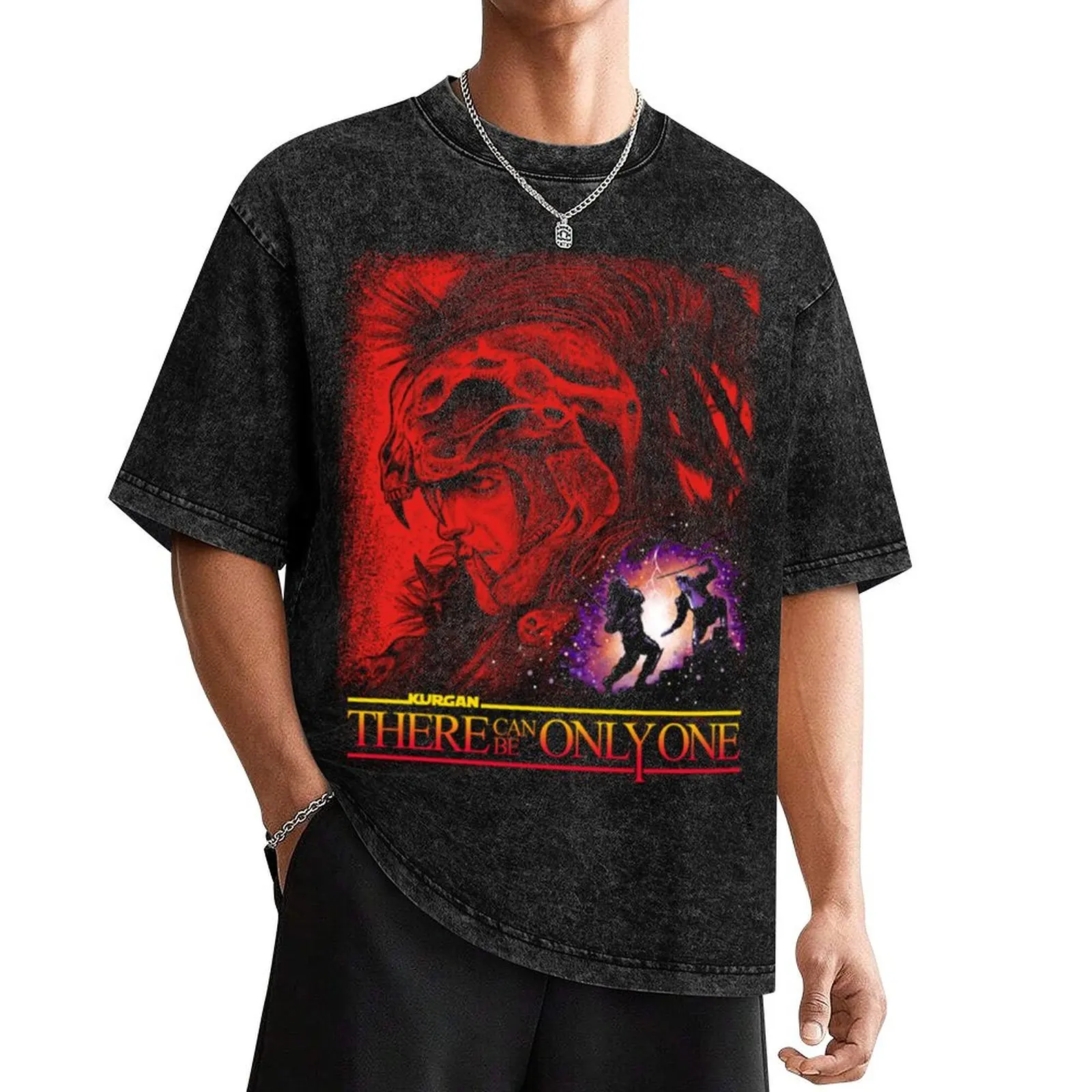 

Highlander T-ShirtREVENGE of KURGAN T-Shirt animal prinfor boys man clothes summer tops customs men graphic t shirts