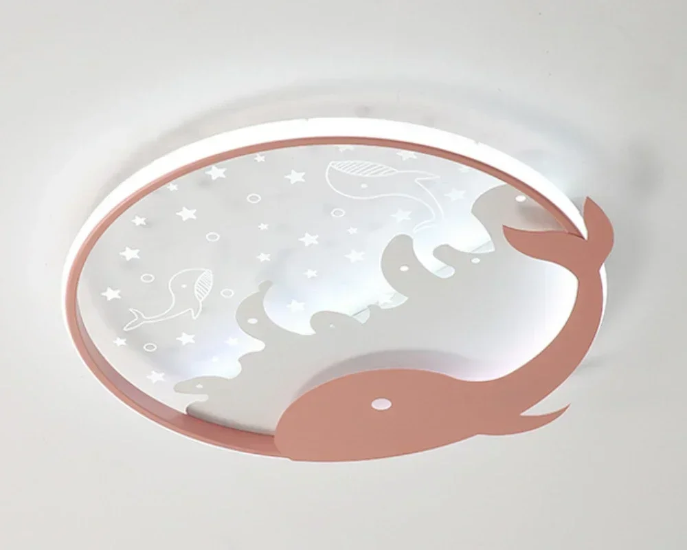 Nieuwe Kinderkamer Led Plafondlamp Creatieve Maan Cartoon Ster Slaapkamer Kroonluchter Jongen Meisjes Kamer Restaurant Decor Lamp