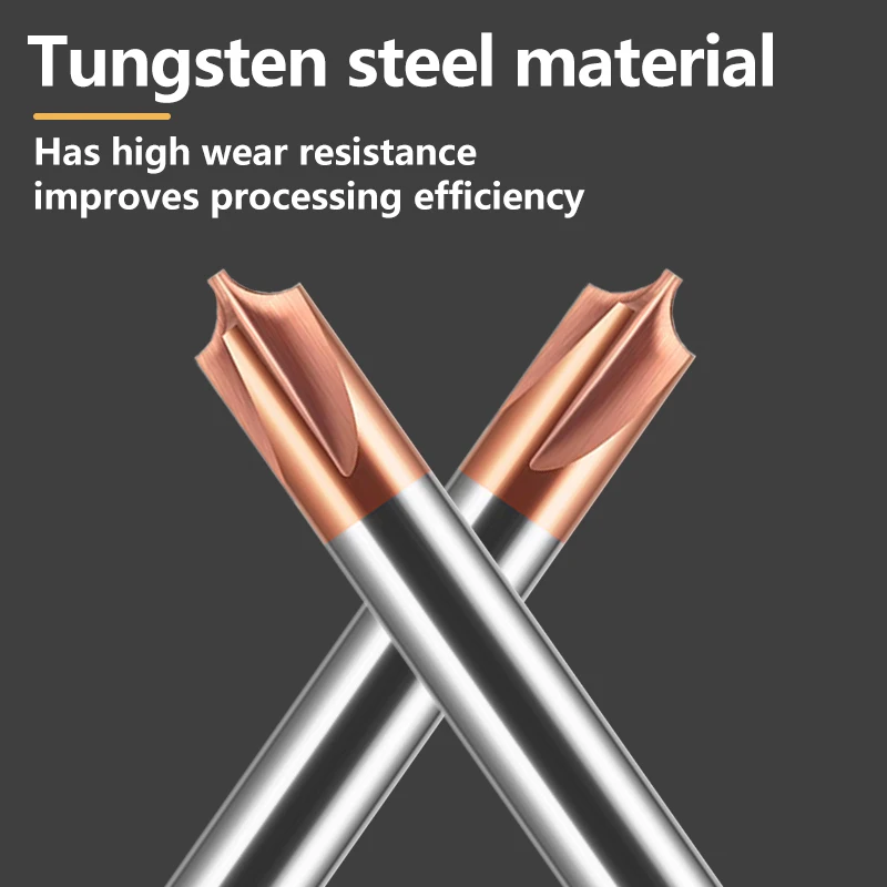 WALTETAP Carbide Radius Hoekafronding Tungsten Steel End Mill CNC Inner R Afschuinen Buiten Ragers Metalen frees